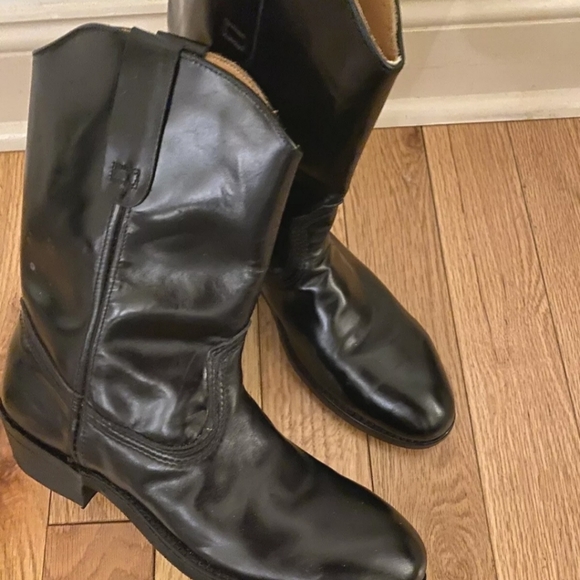 Lehigh Safety Boot Cowboy Style Steel Toe Mens - Picture 2 of 9